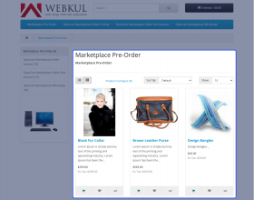 Opencart Marketplace Multi Tenant Pre-Order