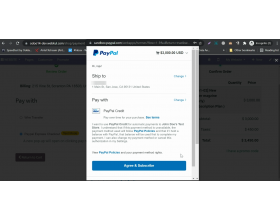 Odoo Website Payment Paypal Recurring