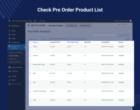 Pre Order for Wordpress WooCommerce