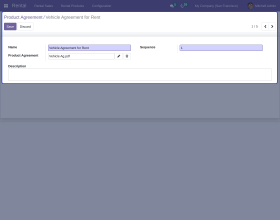 Odoo Website Rental Sale