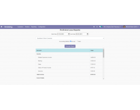 Odoo Quickbook Reports