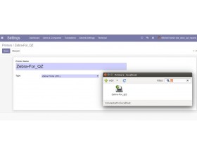 Print Odoo Reports via Zebra Printer