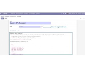 Print Odoo Reports via Zebra Printer