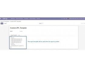 Print Odoo Reports via Zebra Printer