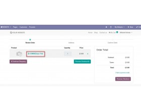 Odoo SaaS Kit Trial