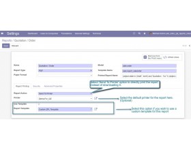 Print Odoo Reports via Zebra Printer
