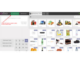 Odoo POS Table Management 