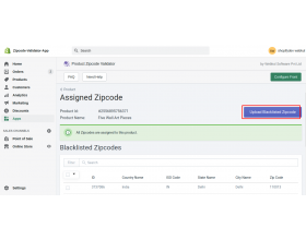  Product Zipcode Validator for Shopify