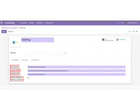 Odoo Website Wepay Payment Acquirer