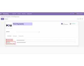 Odoo Poli Payments Acquirer