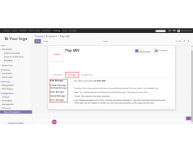 Odoo Website Paymill Payment Acquirer