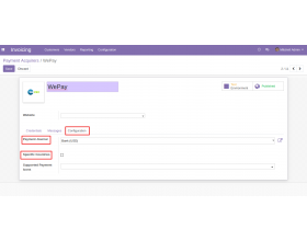 Odoo Website Wepay Payment Acquirer