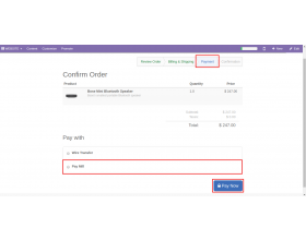Odoo Website Paymill Payment Acquirer