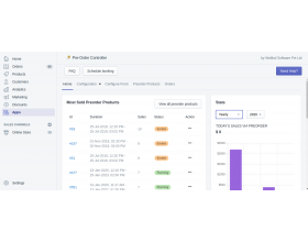 PreOrder Controller for Shopify