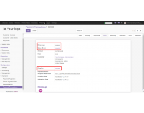 Odoo Website Paymill Payment Acquirer