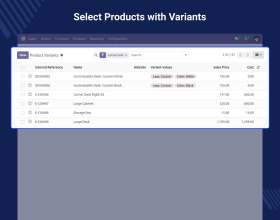 Odoo Website Product Data Per Variant