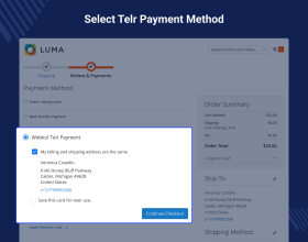 Magento 2 Telr Payment Gateway