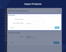 PrestaShop AliExpress Dropshipping - API Based
