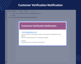 Customer Verification for WooCommerce