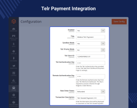 Magento 2 Telr Payment Gateway