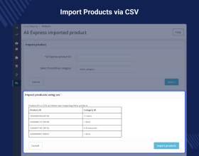 PrestaShop AliExpress Dropshipping - API Based
