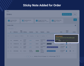 Prestashop Sticky Notes