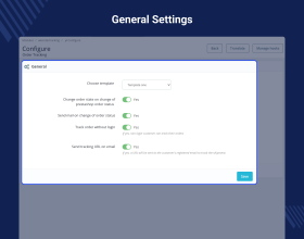 Prestashop Order Tracking