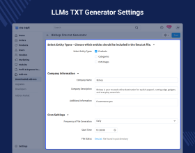 CS-Cart LLMs TXT Generator