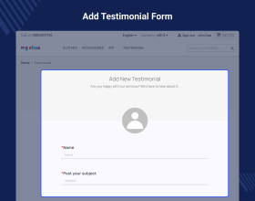 Prestashop Testimonial