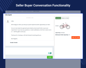 CS-Cart Multi Vendor Request for Quote