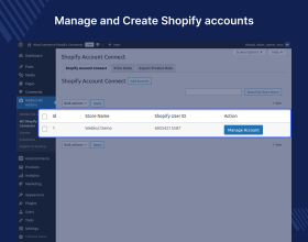 Shopify Connector for WooCommerce
