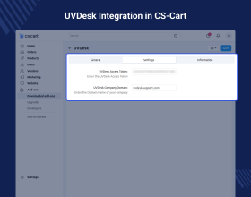 UVDesk- CS-Cart Free Helpdesk Ticket System
