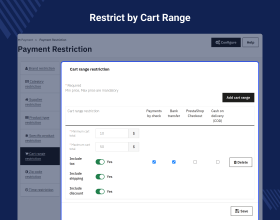 Prestashop Advanced Restrict Payment Methods Pro