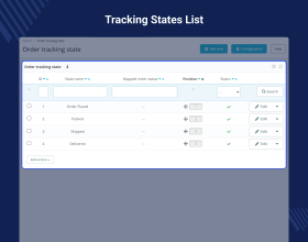 Prestashop Order Tracking