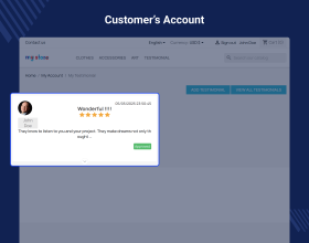 Prestashop Testimonial