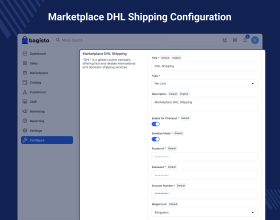 Laravel Marketplace DHL Shipping