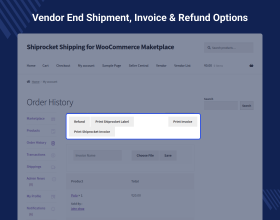 WooCommerce Marketplace Shiprocket Shipping