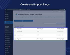 Shopify Connector for WooCommerce