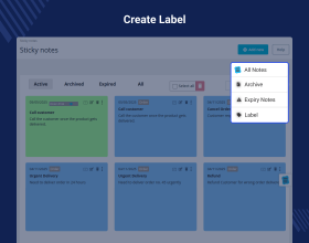Prestashop Sticky Notes