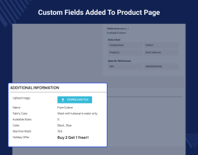 Prestashop Product Custom Field
