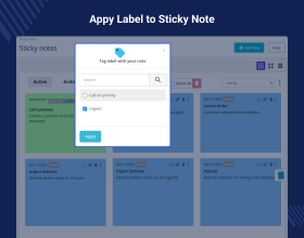 Prestashop Sticky Notes
