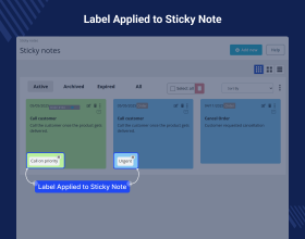 Prestashop Sticky Notes