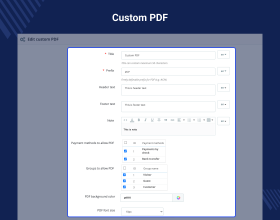 PrestaShop Order Multiple PDF Generator