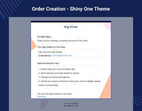 PrestaShop Shiny Email Templates