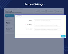 PrestaShop Browser Push Notifications