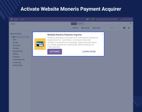 Odoo Website Moneris Payment Acquirer
