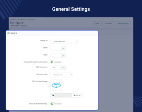 PrestaShop Product 360 Degree View