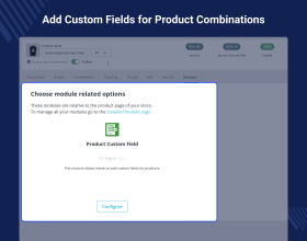 Prestashop Product Custom Field
