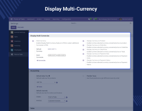 Odoo POS Display Multi-Currency
