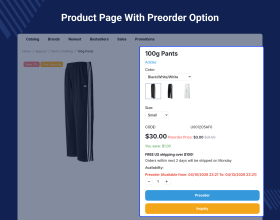 CS-Cart Pre Order